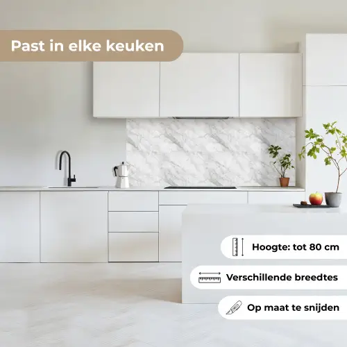 Klassiek - Marmer - Grijs keuken achterwand 2 middel 871 -sfeer4_NL