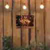 Appel - Taart - Warm - Eten tuinposter los doek klein -sfeer1