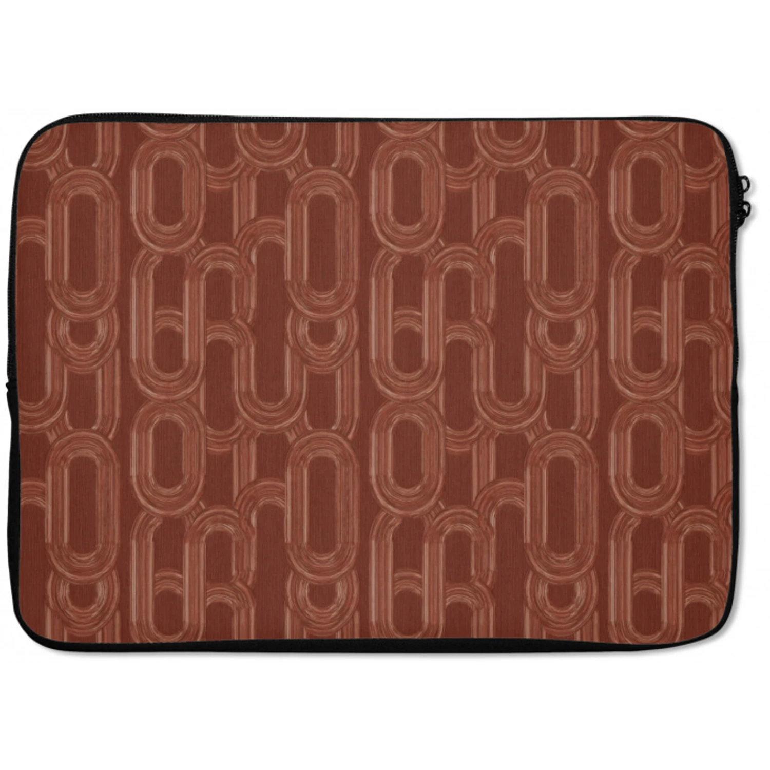 Abstract - Textuur - Bruin laptophoes neopreen klein 279 -zkaufland3dotto