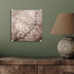 Bloesem - Takken - Schilderij - Beige - Serene plexiglas 5mm klein -sfeer3
