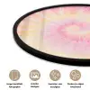 Patroon - Tie Dye - Pasteltinten - Roze Fotolijst rond zonder passe partout klein -closeup_NL