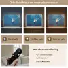 Zeilboot - Water - Abstract - Schaduw Light Box met batterij (Wandlamp) middel -USP_lichtkleurNL