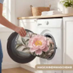 Pioenrozen - Boeket - Roze Badmat klein -USP_WasbaarDE