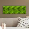 Groen - Zwart - Zebra canvas 2cm klein 828 -sfeer3