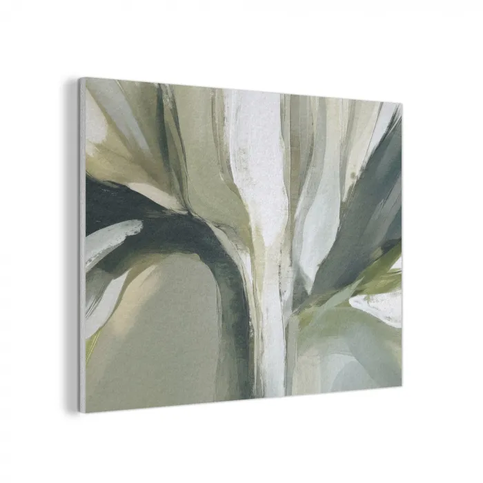 Natuur - Abstract - Groen - Penseelstreken PET vilt klein -3d
