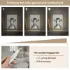 Koe - Zwart - Wit - Kok Light Box met kabel (Tafellamp) klein -USP_dimbaarNL