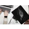 Zwart - Splash - Water laptophoes neopreen klein -bureau