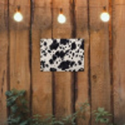 Patroon - Vacht - Zwart - Wit tuinposter los doek klein -sfeer1