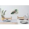 Marmer - Goud - Groen - Luxe Muursticker klein -eettafel