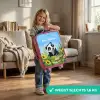 Willem wasbeer Kinderkoffer - Roze klein -sfeer2_NL