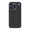 Donkergrijs - Asfaltstructuur - Ruw Telefoonhoesje iPhone 17 Pro klein 878 -3d