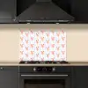 Zee - Kreeft - Oranje - Blauw keuken achterwand spatscherm klein 900 -sfeer1