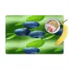 Bosbessen - Paars - Bladeren - Groen Placemat vinyl groot 368 -zzzproduct_Kitchenyeah-website