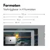 Zee - Zon - Golven - Rotsen Muismat XXL klein -sfeer5