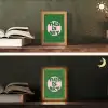 Cirkel - Roze - Tekst - Art Light Box met kabel (Tafellamp) klein -sfeer3
