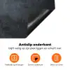 Kruiden - Beton - Lepels Inductie beschermer vinyl 3mm klein -zzzzzzz-td-onderkant