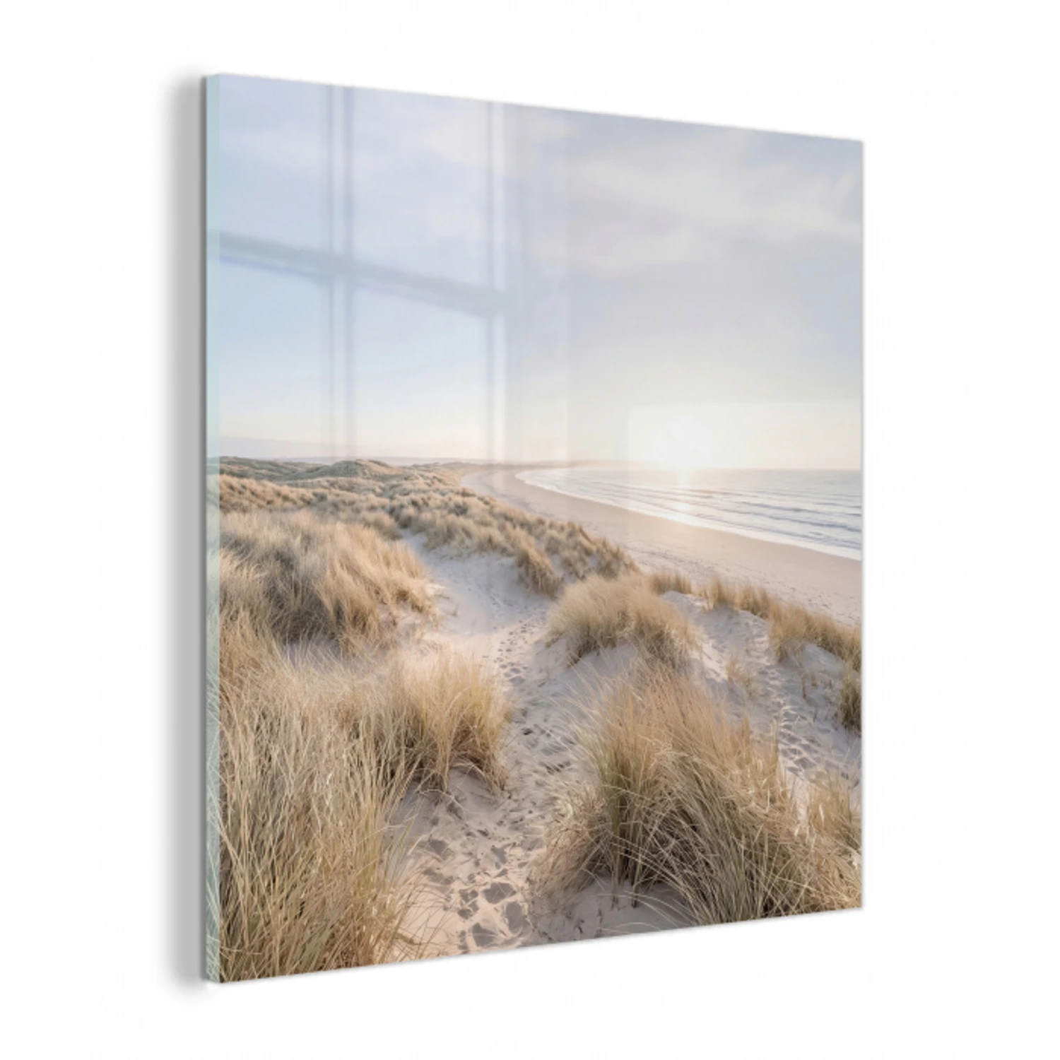 Duinen - Strand - Beige plexiglas 5mm klein -z3d