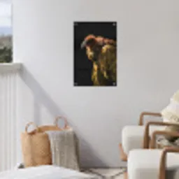 Gier - Roofdier - Vogel tuinposter los doek klein -sfeer8