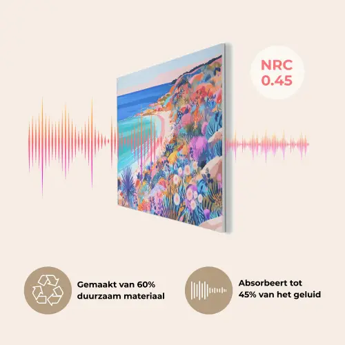 Bloemenweide - Zee - Zomers PET vilt klein -USP_NL