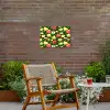 Appels - Peren - Fruit - Groen Tuinposter op houten frame 2 cm dik klein 845 -sfeer3