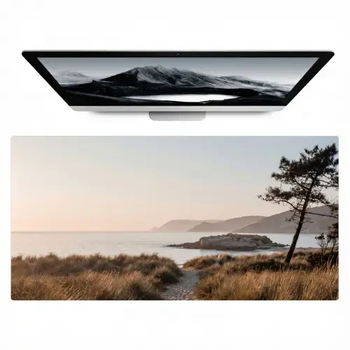 Landschap - Kust - Duinen Muismat XXL klein -zzz3d