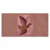 Illustratie - Vogels - Abstract - Roze Muismat XXL klein -3d_leeg
