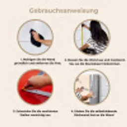 Oosters - Kraanvogels - Landschap keuken achterwand 2 middel -gebruiksaanwijzing_DE