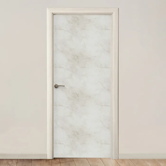 Grijs - Marmer - Aders deurposter klein 289 -3d_beige