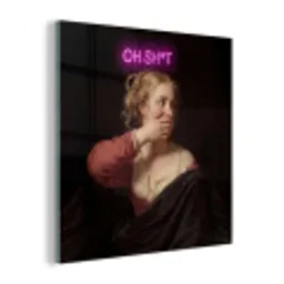 Quote - Neon - vrouw plexiglas 5mm klein -z3d