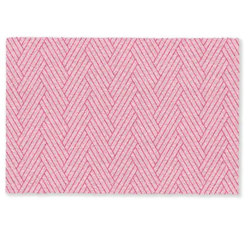 Roze - Patroon - Lijnen Deurmat klein 898 -zkaufland3d