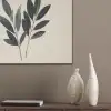 Ovaalvormige bladeren - Diep groen - Symmetrisch PET vilt klein -sfeer6_closeup