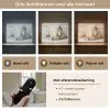 Stilleven - Wit - Kaarsen - Rustiek - Natuur Light Box met batterij (Wandlamp) middel -USP_lichtkleurNL