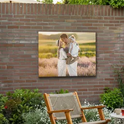 Foto op canvas voor buiten - Sfeerbeeld tuin