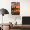 Boeddha beelden - Zonsondergang - Water - Boeddhisme plexiglas 5mm klein -sfeer6