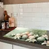 Paaseieren - Pasteltinten - Bloemen Inductie beschermer vinyl 3mm klein -sfeer3