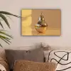 Goud - Disco - Glitter - Peer canvas 2cm klein -sfeer1