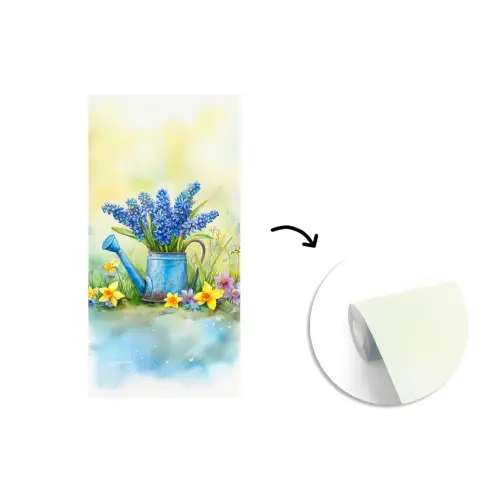 Gieter - Lavendel - Bloesems fotobehang vinyl groot -3d
