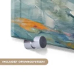 Vissen - Water - Dieren - Kunst - Olieverf plexiglas 5mm klein -zzsysteem_NL