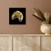 Croissant - Brood - Goud - Zwart aluminium wit klein -sfeer4