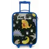 Liefdevolle dinosaurus Kinderkoffer - Blauw klein -zz3dotto