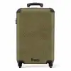Lederen look forest groen NBS - Handbagage koffer - Kinderen Unisex middel -productfoto_recht