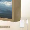 Tornado - Duister - Wolken Light Box met batterij (Wandlamp) middel -USP_websiteoplaadbaarNL