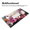 Bloemen - Kleurrijk - Bloei Muismat XXL klein -sfeer4