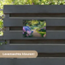 Hortensia- Park - Pad tuinposter los doek klein -sfeer3
