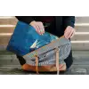 Zeilboot - Water - Abstract - Schaduw laptophoes neopreen klein -tas