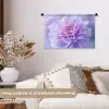 Paars - Dahlia - Dromerig Wandkleed katoen klein -sfeer1