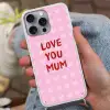 Love - Quote - Moeder - Rood Hoesje iPhone 16 Pro Max met koord klein -sfeer3