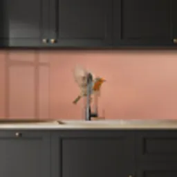 Roodborst - Natuur - Roze keuken achterwand 2 middel -sfeer1