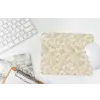 Abstract - Lijnen - Beige muismat rubber klein 262 -witbureau