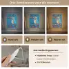 Vogel - Decoratie - Ijsvogel - Blauw Light Box met kabel (Wandlamp) klein -USP_lichtkleurNL
